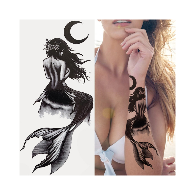 Tatouage Femme bras de sirène
